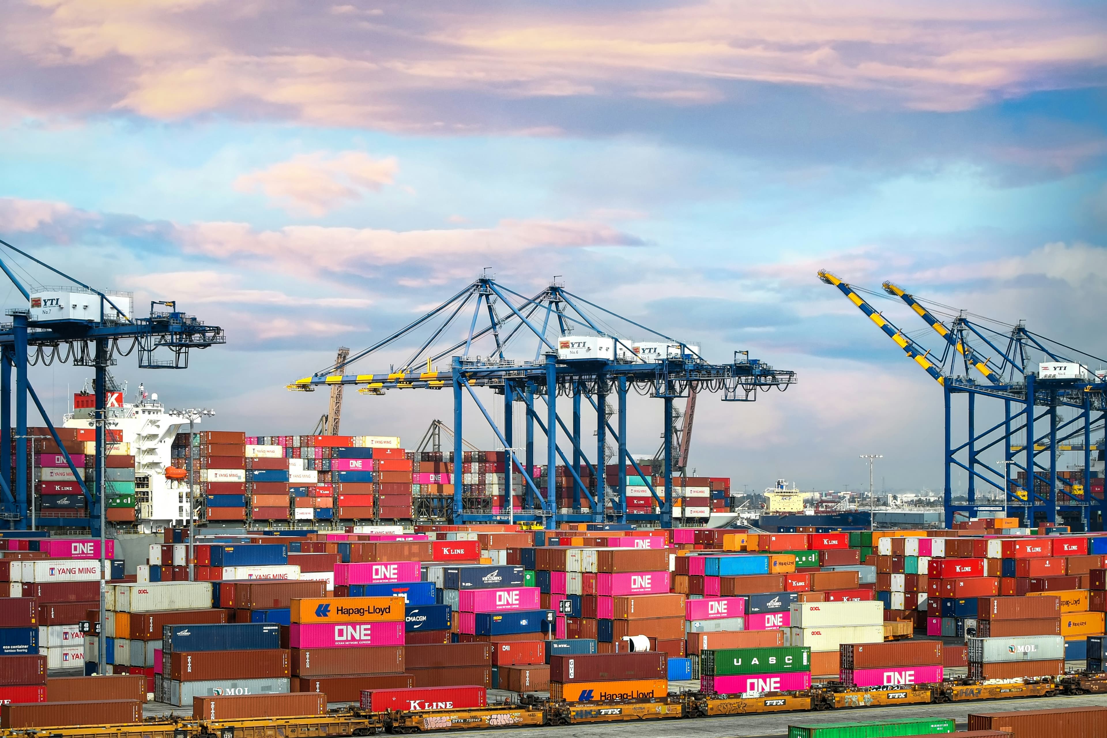 Ocean cargo vessel and logistics